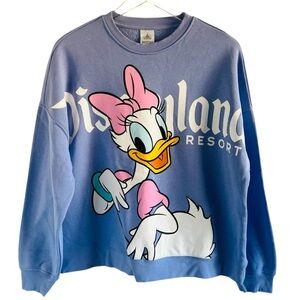 Disneyland Resort Daisy Duck Crewneck Sweater